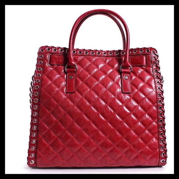 Michael Kors Hippie Grommet Hamilton Large Tote - Picture 4 of 6